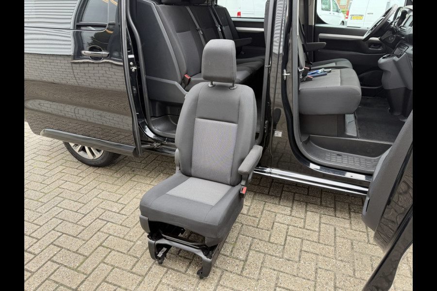 Peugeot Expert 2.0 BlueHDI 177pk automaat S&S L3H1 DC 5 persoons / vaste prijs rijklaar € 27.950 ex btw / lease vanaf € 456 / dubbele schuifdeur / euro 6 / bpm vrij / airco / cruise / navi / trekhaak !