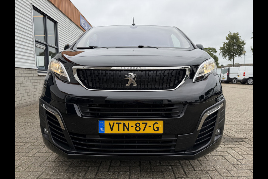 Peugeot Expert 2.0 BlueHDI 177pk automaat S&S L3H1 DC 5 persoons / vaste prijs rijklaar € 27.950 ex btw / lease vanaf € 456 / dubbele schuifdeur / euro 6 / bpm vrij / airco / cruise / navi / trekhaak !