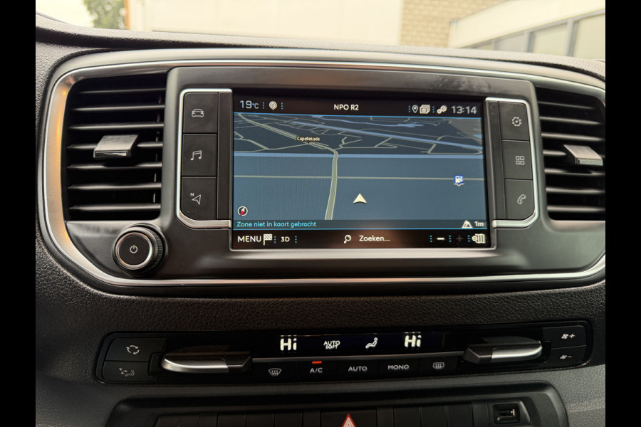 Peugeot Expert 2.0 BlueHDI 177pk automaat S&S L3H1 DC 5 persoons / vaste prijs rijklaar € 27.950 ex btw / lease vanaf € 456 / dubbele schuifdeur / euro 6 / bpm vrij / airco / cruise / navi / trekhaak !