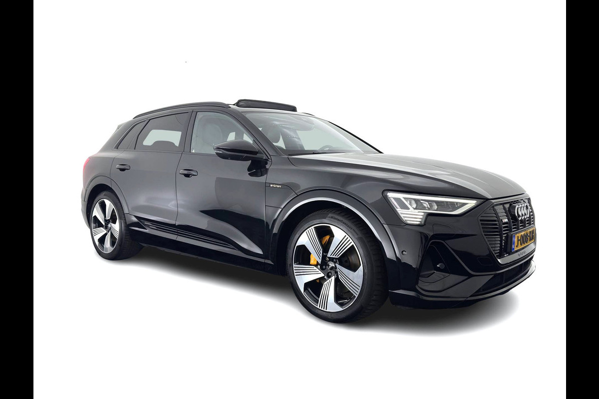 Audi e-tron 55 quattro S edition 95 kWh [3-Fase-11kW] {SoH-92%} (INCL-BTW) *PANO | LEATHER | BANG&OLUFSEN | ADAPTIVE-CRUISE | MEMORY-PACK | FULL-LED | DIGI-COCKPIT | KEYLESS | TOPVIEW | HEATED-SPORTSEATS | DAB+ | AMBIENT-LIGHT | 21''ALU*