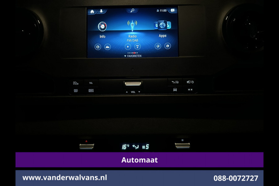 Mercedes-Benz Sprinter 314 CDI 143pk 9G-Tronic Automaat L2H2 Euro6 Airco | Camera | Navigatie | Apple Carplay | LM Velgen Android Auto, Cruisecontrol, Bijrijdersbank