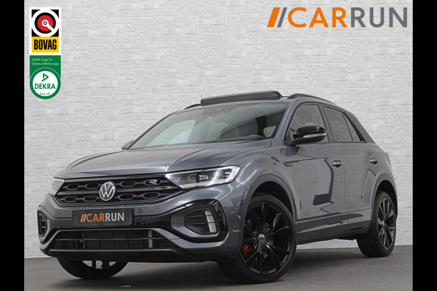 Volkswagen T-Roc 1.5 TSI R-Line | Panorama | IQ-Light | ACC | Black-Line | Keyless-Entry | 19 inch | Carplay | Stuurverwarming | Dodehoek | Virtual-Cockpit | Stoelverwarming | Leder Dashboard | Climate Control | Autom. Parkeren | Autom. Achterklep | Draadloos Laden |