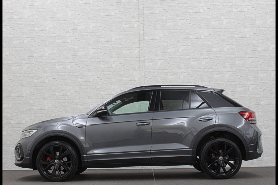 Volkswagen T-Roc 1.5 TSI R-Line | Panorama | IQ-Light | ACC | Black-Line | Keyless-Entry | 19 inch | Carplay | Stuurverwarming | Dodehoek | Virtual-Cockpit | Stoelverwarming | Leder Dashboard | Climate Control | Autom. Parkeren | Autom. Achterklep | Draadloos Laden |