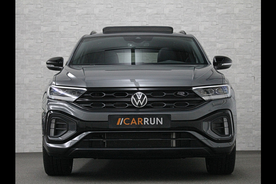 Volkswagen T-Roc 1.5 TSI R-Line | Panorama | IQ-Light | ACC | Black-Line | Keyless-Entry | 19 inch | Carplay | Stuurverwarming | Dodehoek | Virtual-Cockpit | Stoelverwarming | Leder Dashboard | Climate Control | Autom. Parkeren | Autom. Achterklep | Draadloos Laden |