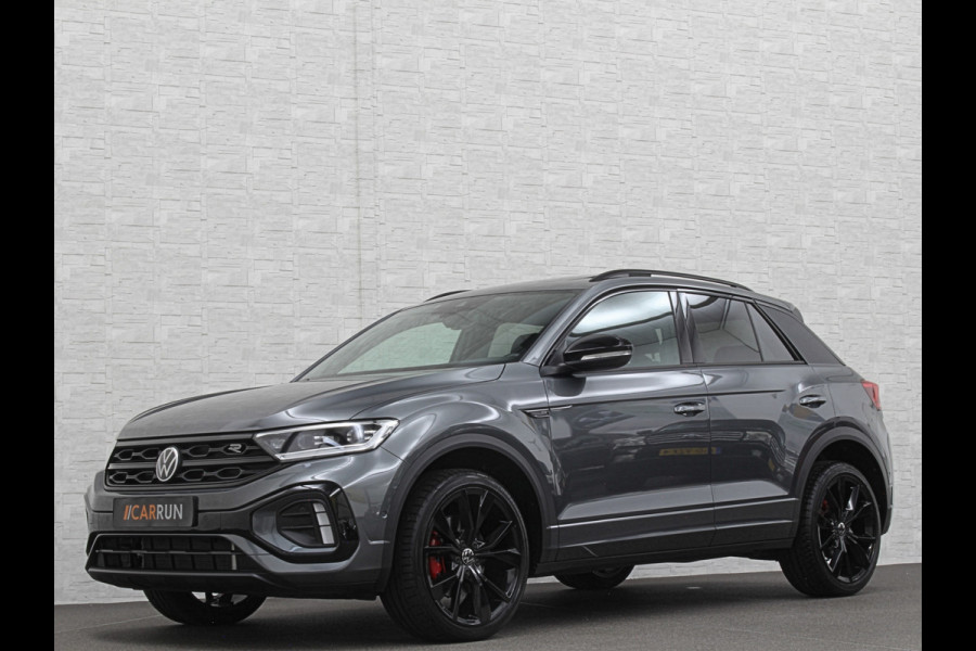 Volkswagen T-Roc 1.5 TSI R-Line | Panorama | IQ-Light | ACC | Black-Line | Keyless-Entry | 19 inch | Carplay | Stuurverwarming | Dodehoek | Virtual-Cockpit | Stoelverwarming | Leder Dashboard | Climate Control | Autom. Parkeren | Autom. Achterklep | Draadloos Laden |