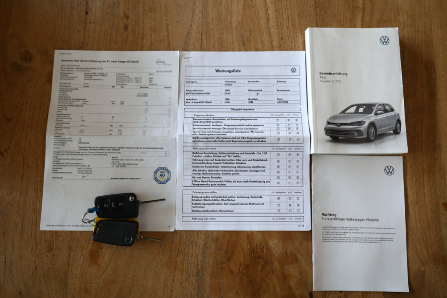 Volkswagen Polo 1.0 TSI Polo CARPLAY NAVI CLIMA CRUISE PDC DAB STOELVW LANE/FRONT ASS '22