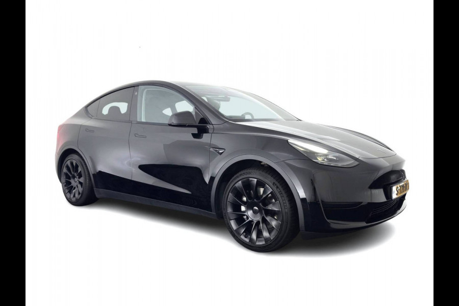 Tesla Model Y RWD 58 kWh [3-Fase-11kW] {SoH-89%} (INCL-BTW) Aut. *PANO | AUTO-PILOT | LEATHER | NAVI-FULLMAP | MATRIX-LED | KEYLESS | CAMERA | DAB+ | HEATED-COMFORTSEATS | PRIVACYGLASS | TOPVIEW | TOWBAR | 20''ALU*