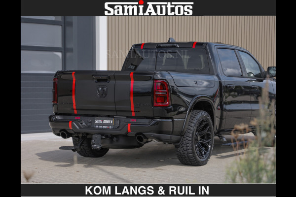 Dodge Ram LIMITED H.O 540PK | Massage + Full Option €84950,- excl | De Meest Luxe en Volle Pick-Up in zijn Klasse | Comfortabele Dubbele Cabine met Royale 5 Zitplaatsen | BPM vrij | Nu Leverbaar uit Voorraad | Voorraad Nr 2326 - 5169 | De specialist in Amerikaanse pick‑ups in Nederland en Europa.