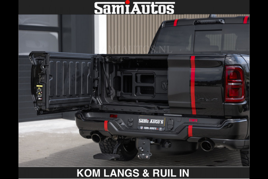Dodge Ram LIMITED H.O 540PK | Massage + Full Option €84950,- excl | De Meest Luxe en Volle Pick-Up in zijn Klasse | Comfortabele Dubbele Cabine met Royale 5 Zitplaatsen | BPM vrij | Nu Leverbaar uit Voorraad | Voorraad Nr 2326 - 5169 | De specialist in Amerikaanse pick‑ups in Nederland en Europa.