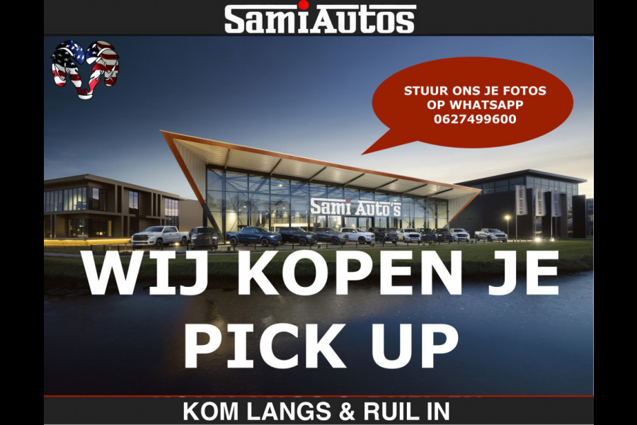 Dodge Ram LIMITED H.O 540PK | Massage + Full Option €84950,- excl | De Meest Luxe en Volle Pick-Up in zijn Klasse | Comfortabele Dubbele Cabine met Royale 5 Zitplaatsen | BPM vrij | Nu Leverbaar uit Voorraad | Voorraad Nr 2326 - 5169 | De specialist in Amerikaanse pick‑ups in Nederland en Europa.