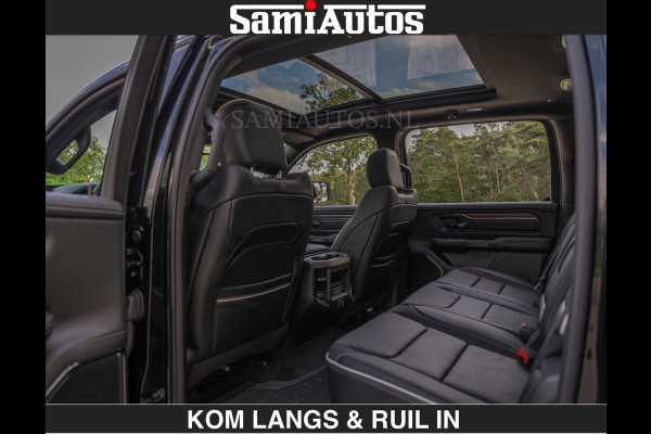 Dodge Ram LIMITED H.O 540PK | Massage + Full Option €84950,- excl | De Meest Luxe en Volle Pick-Up in zijn Klasse | Comfortabele Dubbele Cabine met Royale 5 Zitplaatsen | BPM vrij | Nu Leverbaar uit Voorraad | Voorraad Nr 2326 - 5169 | De specialist in Amerikaanse pick‑ups in Nederland en Europa.