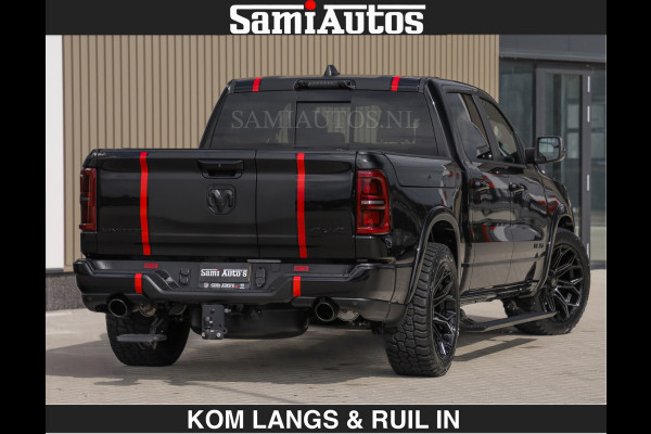 Dodge Ram LIMITED H.O 540PK | Massage + Full Option €84950,- excl | De Meest Luxe en Volle Pick-Up in zijn Klasse | Comfortabele Dubbele Cabine met Royale 5 Zitplaatsen | BPM vrij | Nu Leverbaar uit Voorraad | Voorraad Nr 2326 - 5169 | De specialist in Amerikaanse pick‑ups in Nederland en Europa.