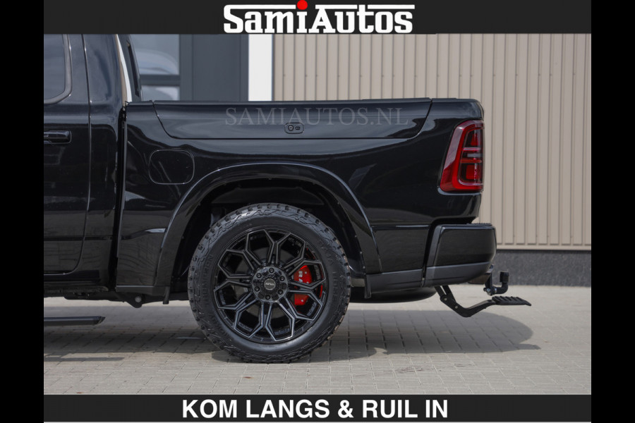 Dodge Ram LIMITED H.O 540PK | Massage + Full Option €84950,- excl | De Meest Luxe en Volle Pick-Up in zijn Klasse | Comfortabele Dubbele Cabine met Royale 5 Zitplaatsen | BPM vrij | Nu Leverbaar uit Voorraad | Voorraad Nr 2326 - 5169 | De specialist in Amerikaanse pick‑ups in Nederland en Europa.