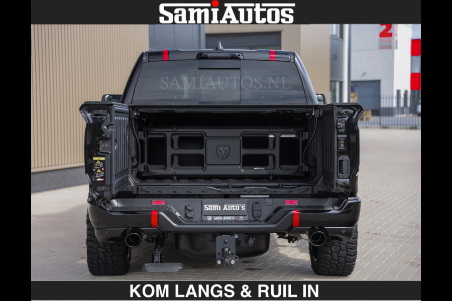 Dodge Ram LIMITED H.O 540PK | Massage + Full Option €84950,- excl | De Meest Luxe en Volle Pick-Up in zijn Klasse | Comfortabele Dubbele Cabine met Royale 5 Zitplaatsen | BPM vrij | Nu Leverbaar uit Voorraad | Voorraad Nr 2326 - 5169 | De specialist in Amerikaanse pick‑ups in Nederland en Europa.