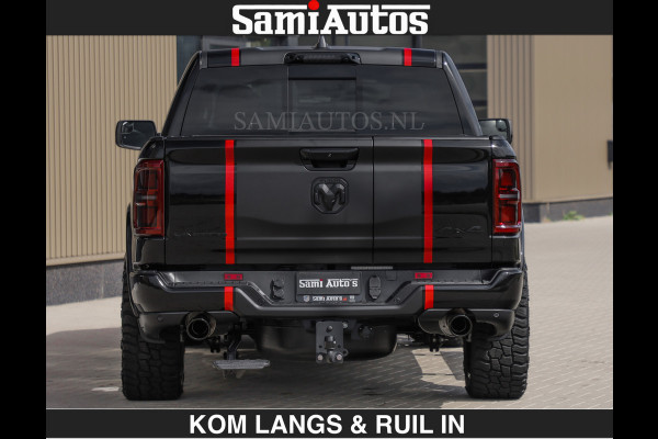 Dodge Ram LIMITED H.O 540PK | Massage + Full Option €84950,- excl | De Meest Luxe en Volle Pick-Up in zijn Klasse | Comfortabele Dubbele Cabine met Royale 5 Zitplaatsen | BPM vrij | Nu Leverbaar uit Voorraad | Voorraad Nr 2326 - 5169 | De specialist in Amerikaanse pick‑ups in Nederland en Europa.