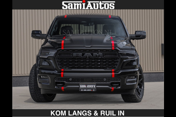 Dodge Ram LIMITED H.O 540PK | Massage + Full Option €84950,- excl | De Meest Luxe en Volle Pick-Up in zijn Klasse | Comfortabele Dubbele Cabine met Royale 5 Zitplaatsen | BPM vrij | Nu Leverbaar uit Voorraad | Voorraad Nr 2326 - 5169 | De specialist in Amerikaanse pick‑ups in Nederland en Europa.