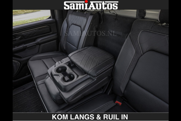 Dodge Ram LIMITED H.O 540PK | Massage + Full Option €84950,- excl | De Meest Luxe en Volle Pick-Up in zijn Klasse | Comfortabele Dubbele Cabine met Royale 5 Zitplaatsen | BPM vrij | Nu Leverbaar uit Voorraad | Voorraad Nr 2326 - 5169 | De specialist in Amerikaanse pick‑ups in Nederland en Europa.