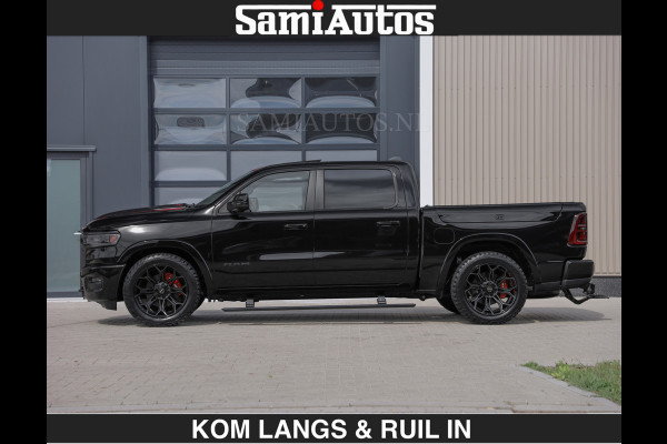 Dodge Ram LIMITED H.O 540PK | Massage + Full Option €84950,- excl | De Meest Luxe en Volle Pick-Up in zijn Klasse | Comfortabele Dubbele Cabine met Royale 5 Zitplaatsen | BPM vrij | Nu Leverbaar uit Voorraad | Voorraad Nr 2326 - 5169 | De specialist in Amerikaanse pick‑ups in Nederland en Europa.