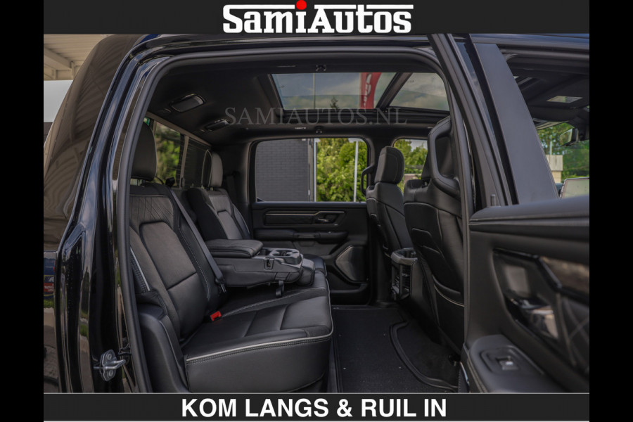 Dodge Ram LIMITED H.O 540PK | Massage + Full Option €84950,- excl | De Meest Luxe en Volle Pick-Up in zijn Klasse | Comfortabele Dubbele Cabine met Royale 5 Zitplaatsen | BPM vrij | Nu Leverbaar uit Voorraad | Voorraad Nr 2326 - 5169 | De specialist in Amerikaanse pick‑ups in Nederland en Europa.