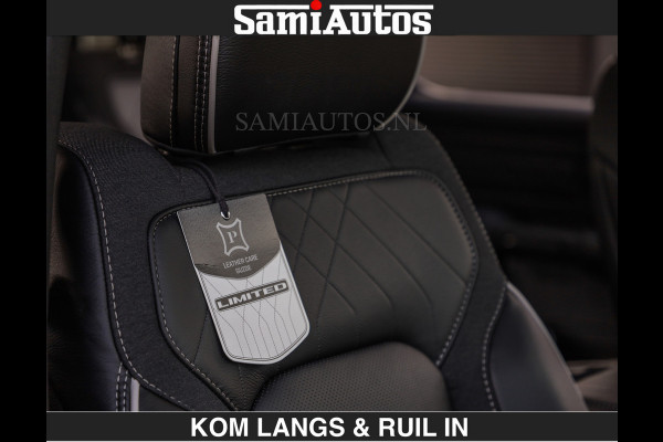 Dodge Ram LIMITED H.O 540PK | Massage + Full Option €84950,- excl | De Meest Luxe en Volle Pick-Up in zijn Klasse | Comfortabele Dubbele Cabine met Royale 5 Zitplaatsen | BPM vrij | Nu Leverbaar uit Voorraad | Voorraad Nr 2326 - 5169 | De specialist in Amerikaanse pick‑ups in Nederland en Europa.