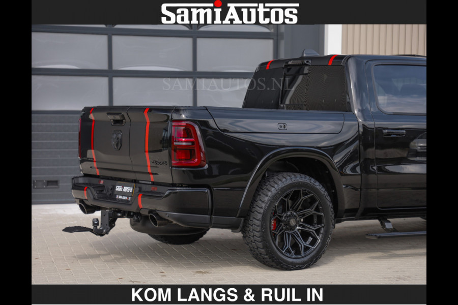 Dodge Ram LIMITED H.O 540PK | Massage + Full Option €84950,- excl | De Meest Luxe en Volle Pick-Up in zijn Klasse | Comfortabele Dubbele Cabine met Royale 5 Zitplaatsen | BPM vrij | Nu Leverbaar uit Voorraad | Voorraad Nr 2326 - 5169 | De specialist in Amerikaanse pick‑ups in Nederland en Europa.