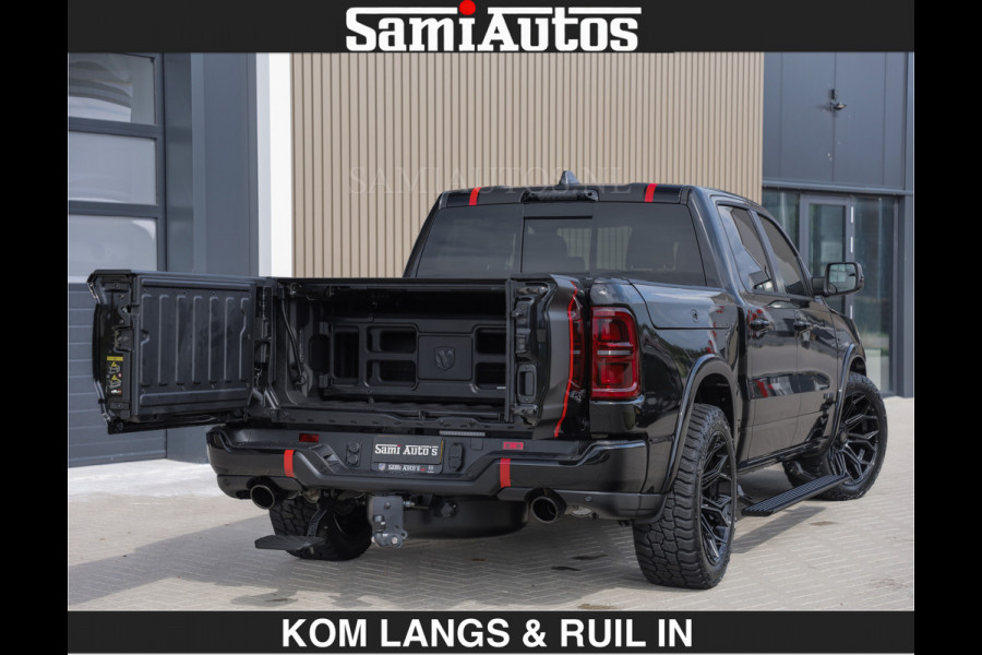 Dodge Ram LIMITED H.O 540PK | Massage + Full Option €84950,- excl | De Meest Luxe en Volle Pick-Up in zijn Klasse | Comfortabele Dubbele Cabine met Royale 5 Zitplaatsen | BPM vrij | Nu Leverbaar uit Voorraad | Voorraad Nr 2326 - 5169 | De specialist in Amerikaanse pick‑ups in Nederland en Europa.