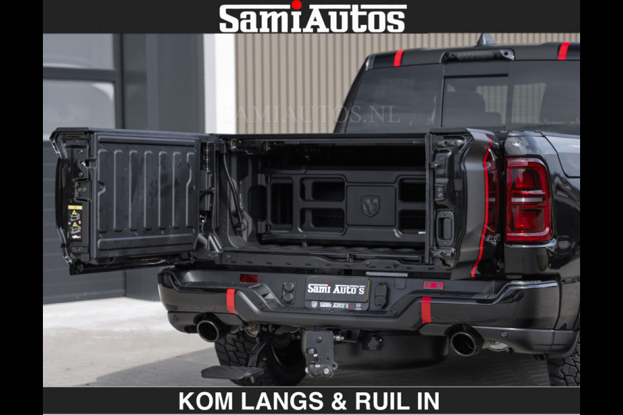Dodge Ram LIMITED H.O 540PK | Massage + Full Option €84950,- excl | De Meest Luxe en Volle Pick-Up in zijn Klasse | Comfortabele Dubbele Cabine met Royale 5 Zitplaatsen | BPM vrij | Nu Leverbaar uit Voorraad | Voorraad Nr 2326 - 5169 | De specialist in Amerikaanse pick‑ups in Nederland en Europa.
