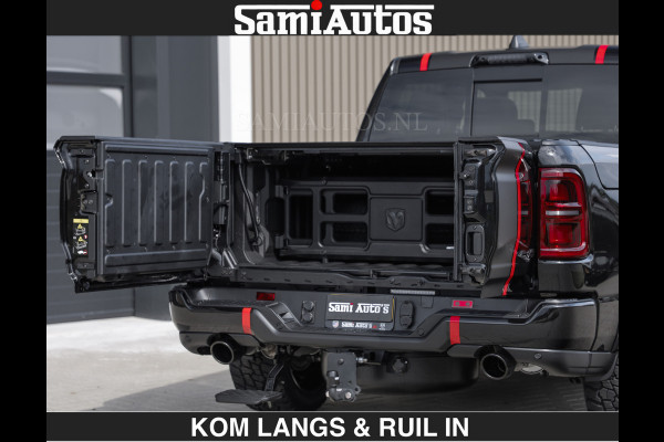 Dodge Ram LIMITED H.O 540PK | Massage + Full Option €84950,- excl | De Meest Luxe en Volle Pick-Up in zijn Klasse | Comfortabele Dubbele Cabine met Royale 5 Zitplaatsen | BPM vrij | Nu Leverbaar uit Voorraad | Voorraad Nr 2326 - 5169 | De specialist in Amerikaanse pick‑ups in Nederland en Europa.