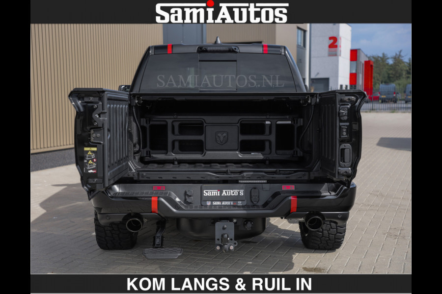 Dodge Ram LIMITED H.O 540PK | Massage + Full Option €84950,- excl | De Meest Luxe en Volle Pick-Up in zijn Klasse | Comfortabele Dubbele Cabine met Royale 5 Zitplaatsen | BPM vrij | Nu Leverbaar uit Voorraad | Voorraad Nr 2326 - 5169 | De specialist in Amerikaanse pick‑ups in Nederland en Europa.