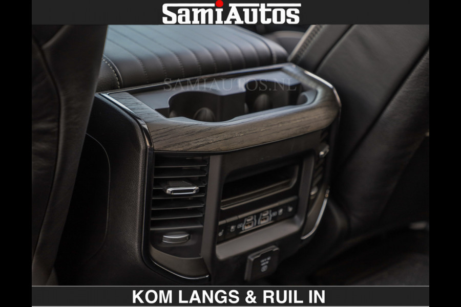 Dodge Ram LIMITED H.O 540PK | Massage + Full Option €84950,- excl | De Meest Luxe en Volle Pick-Up in zijn Klasse | Comfortabele Dubbele Cabine met Royale 5 Zitplaatsen | BPM vrij | Nu Leverbaar uit Voorraad | Voorraad Nr 2326 - 5169 | De specialist in Amerikaanse pick‑ups in Nederland en Europa.