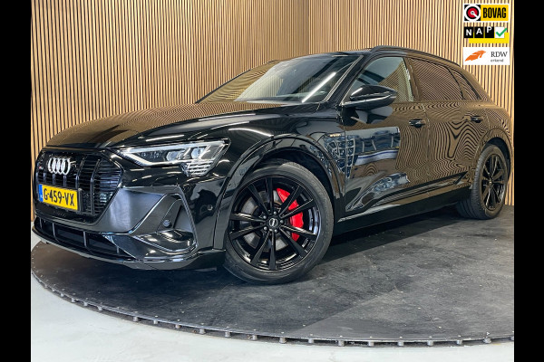 Audi e-tron E-Tron Quattro|BLACK EDITION|91% SOH|S-LINE|PANORAMADAK|1/2 LEDER|ACC|APPLE CARPLAY|STOELVERWARM.|MEMORY|NAP|NL-AUTO|