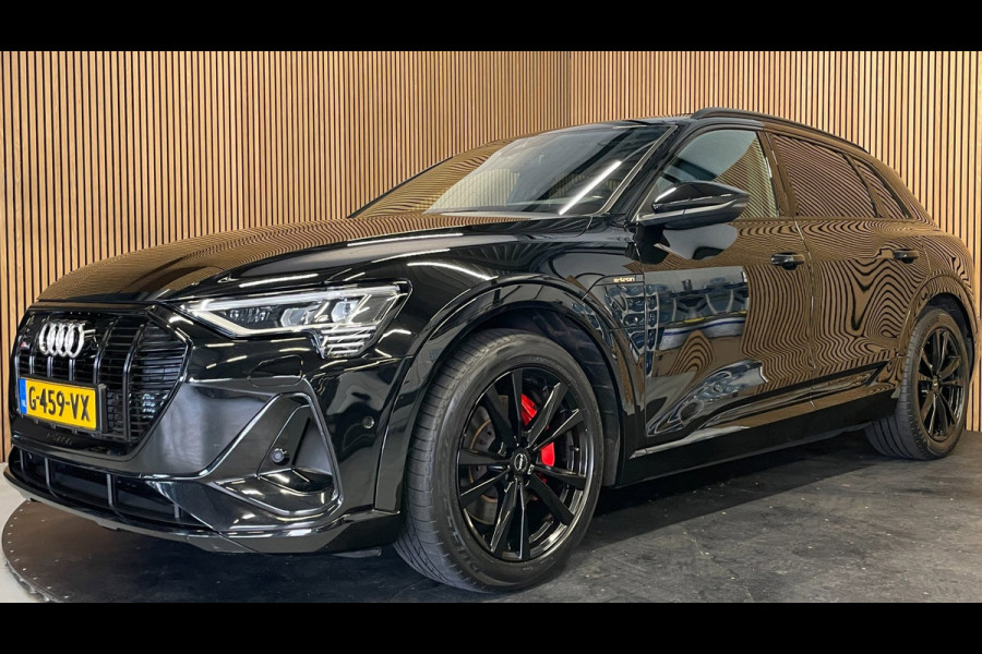 Audi e-tron E-Tron Quattro|BLACK EDITION|91% SOH|S-LINE|PANORAMADAK|1/2 LEDER|ACC|APPLE CARPLAY|STOELVERWARM.|MEMORY|NAP|NL-AUTO|