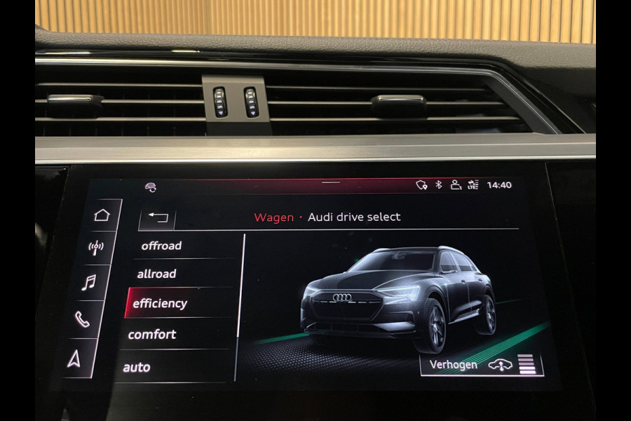 Audi e-tron E-Tron Quattro|BLACK EDITION|91% SOH|S-LINE|PANORAMADAK|1/2 LEDER|ACC|APPLE CARPLAY|STOELVERWARM.|MEMORY|NAP|NL-AUTO|