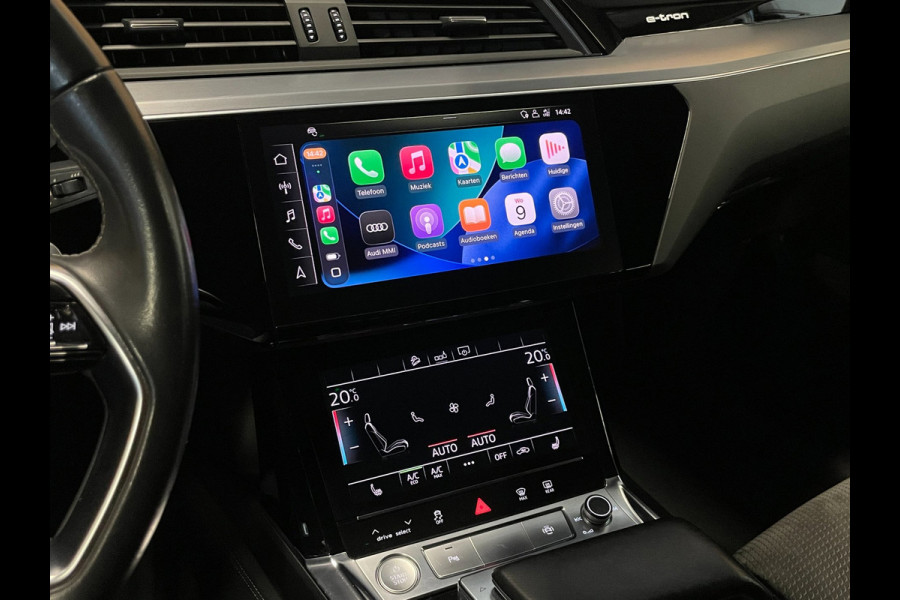 Audi e-tron E-Tron Quattro|BLACK EDITION|91% SOH|S-LINE|PANORAMADAK|1/2 LEDER|ACC|APPLE CARPLAY|STOELVERWARM.|MEMORY|NAP|NL-AUTO|