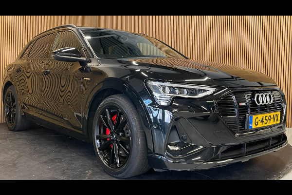 Audi e-tron E-Tron Quattro|BLACK EDITION|91% SOH|S-LINE|PANORAMADAK|1/2 LEDER|ACC|APPLE CARPLAY|STOELVERWARM.|MEMORY|NAP|NL-AUTO|