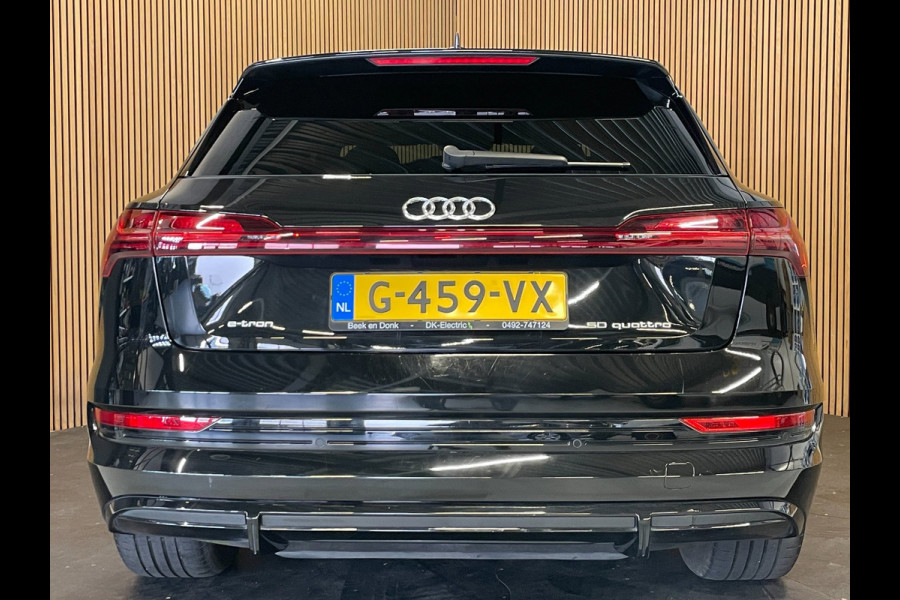 Audi e-tron E-Tron Quattro|BLACK EDITION|91% SOH|S-LINE|PANORAMADAK|1/2 LEDER|ACC|APPLE CARPLAY|STOELVERWARM.|MEMORY|NAP|NL-AUTO|