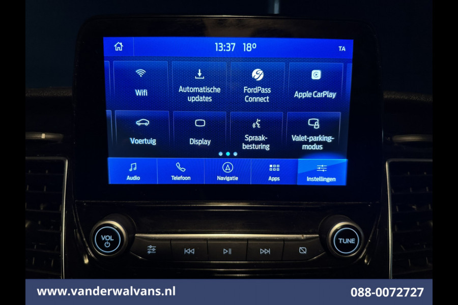 Ford Transit Custom 2.0 TDCI 130pk L2H1 Euro6 Airco | Navigatie | 2800kg Trekhaak | LED | Apple Carplay Cruisecontrol, Stoelverwarming, verwarmde Voorruit, LM Velgen, Parkeersensoren, Bijrijdersbank