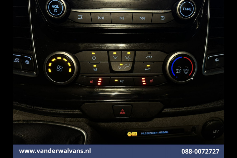 Ford Transit Custom 2.0 TDCI 130pk L2H1 Euro6 Airco | Navigatie | 2800kg Trekhaak | LED | Apple Carplay Cruisecontrol, Stoelverwarming, verwarmde Voorruit, LM Velgen, Parkeersensoren, Bijrijdersbank