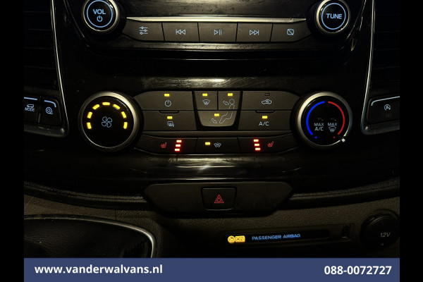 Ford Transit Custom 2.0 TDCI 130pk L2H1 Euro6 Airco | Navigatie | 2800kg Trekhaak | LED | Apple Carplay Cruisecontrol, Stoelverwarming, verwarmde Voorruit, LM Velgen, Parkeersensoren, Bijrijdersbank