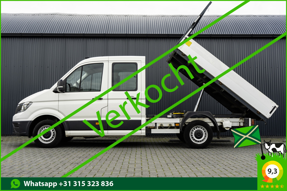 Volkswagen Crafter 35 2.0 TDI | Kipper | DC | 6-Zits | Cruise | Airco | Euro 6