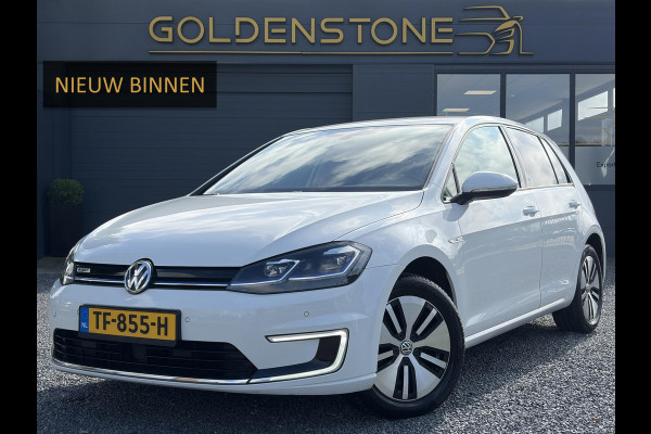 Volkswagen e-Golf ✓SOH 84,55%✓Carplay✓Navi✓LED✓Clima✓Cruise✓Pdc V+A✓Lm velgen✓N.A.P✓Apk tot 07-2027