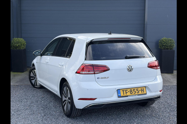 Volkswagen e-Golf ✓SOH 84,55%✓Carplay✓Navi✓LED✓Clima✓Cruise✓Pdc V+A✓Lm velgen✓N.A.P✓Apk tot 07-2027