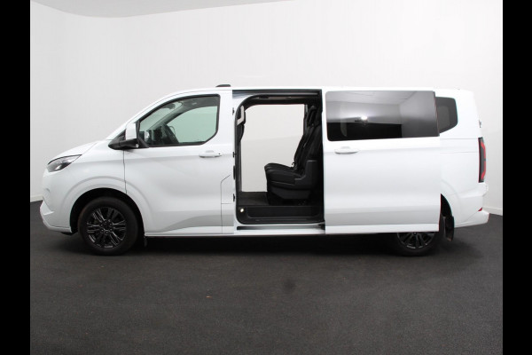 Ford E-Transit Custom 340 L2H1 Limited 65 kWh 8 persoons Adaptieve cruise control Airco Lichtmetalen Velgen Extra getint glas Camera Navigatie Apple Carplay/ Android Auto
