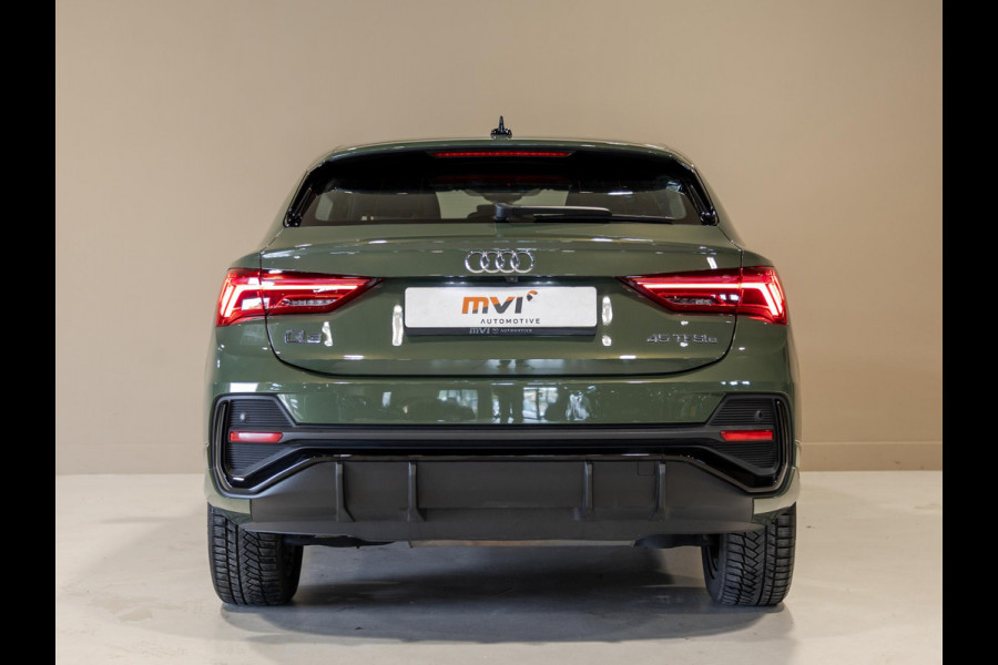 Audi Q3 Sportback 45 TFSI e S-Line Edition / 245pk / NAP / Achteruitrij camera / Trekhaak / Dodehoek herkenning /
