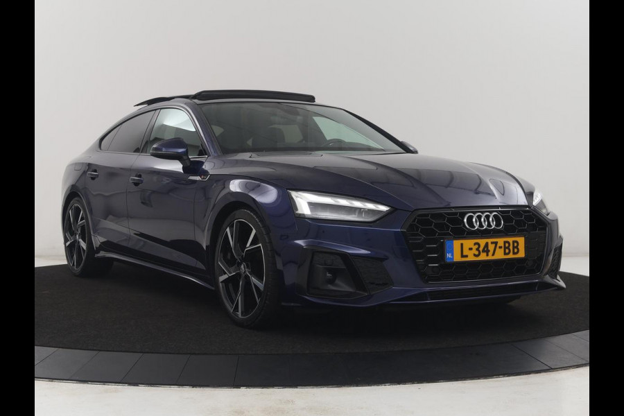 Audi A5 Sportback 35 TFSI S edition | Panoramadak | Virtual cockpit | Half Leder | Full LED | Stoelverwarming | Cruise control | Navigatie | Carplay |