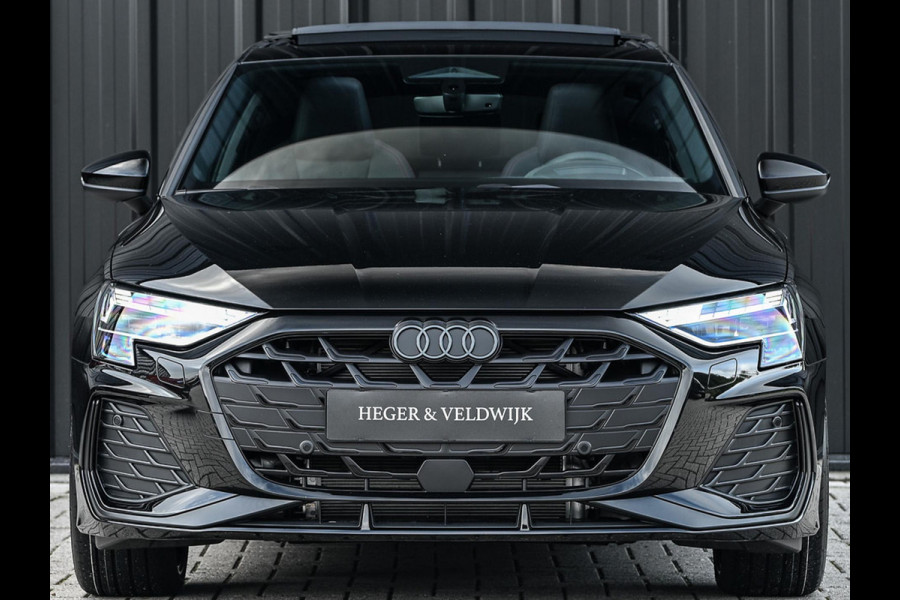 Audi A3 Sportback 45 TFSI e S edition Competition | Panoramadak | 5 jr Garantie | HUD | Sonos Sound | Camera | Ambiance interieur | Active Cruise | S-Seats + Memory | Stoelverwarming | Keyless |