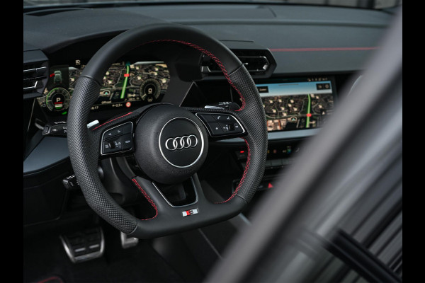 Audi A3 Sportback 45 TFSI e S edition Competition | Panoramadak | 5 jr Garantie | HUD | Sonos Sound | Camera | Ambiance interieur | Active Cruise | S-Seats + Memory | Stoelverwarming | Keyless |