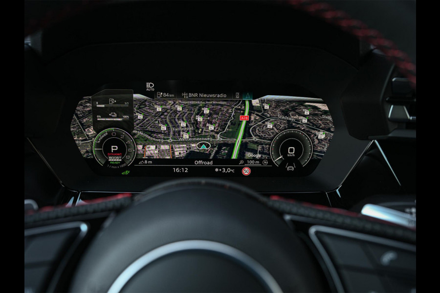 Audi A3 Sportback 45 TFSI e S edition Competition | Panoramadak | 5 jr Garantie | HUD | Sonos Sound | Camera | Ambiance interieur | Active Cruise | S-Seats + Memory | Stoelverwarming | Keyless |