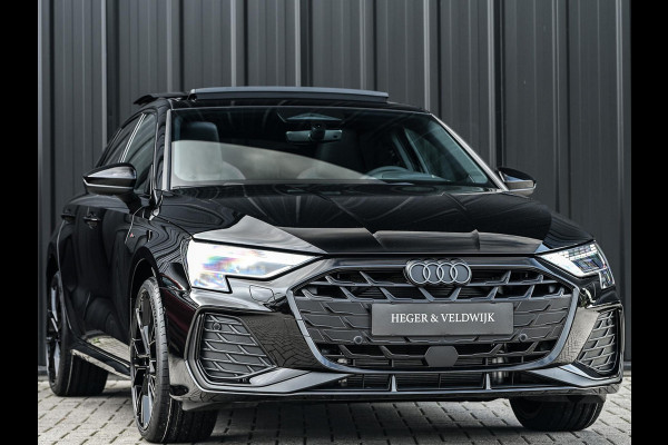 Audi A3 Sportback 45 TFSI e S edition Competition | Panoramadak | 5 jr Garantie | HUD | Sonos Sound | Camera | Ambiance interieur | Active Cruise | S-Seats + Memory | Stoelverwarming | Keyless |