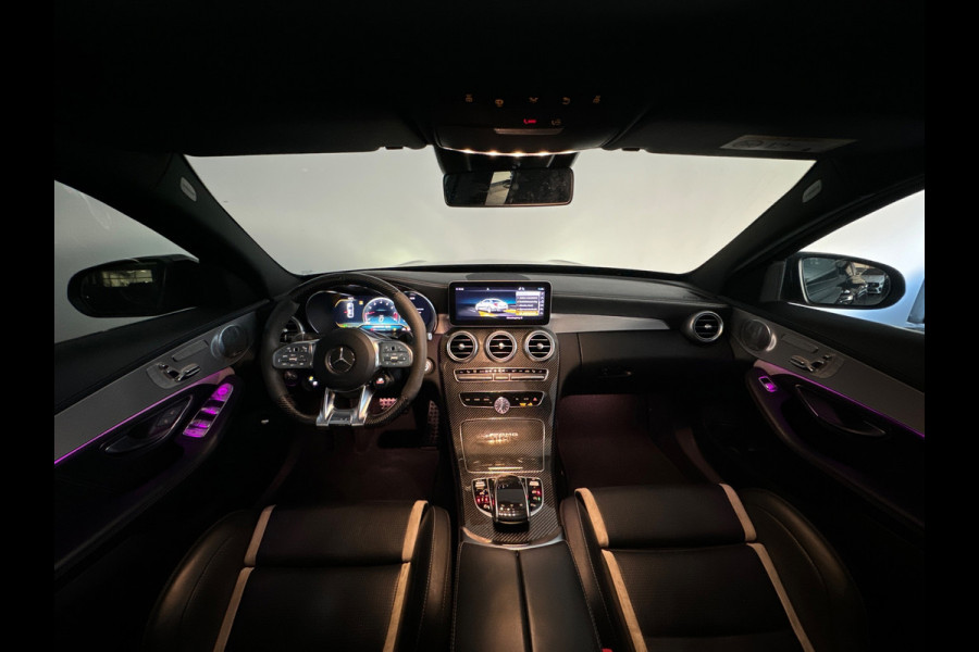 Mercedes-Benz C-Klasse AMG 63 S Premium Pano|Ceramic|Kuipstoelen|Memory